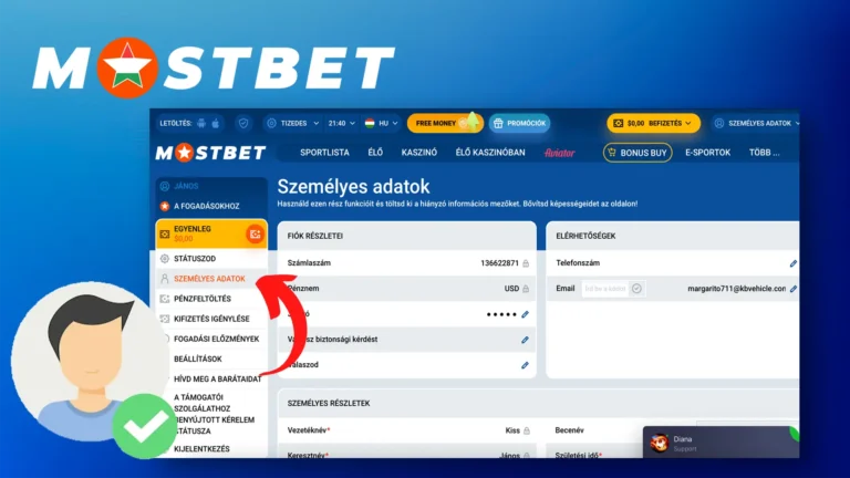 Személyazonosság ellenőrzése a Mostbet